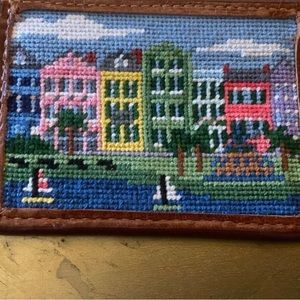 NEW Smathers & Branson Charleston SC Rainbow Row Credit Card Wallet